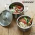 Coobinox® Baron Full Stainless Steel 2-Piece Cookware Set(CO-12-09) 18cm Saucepan and 20cm Stockpot Induction Compatible 3-Ply Base